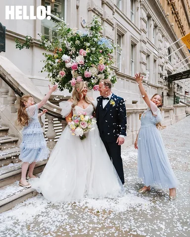louisepentland Instagram post about Wedding reception feature