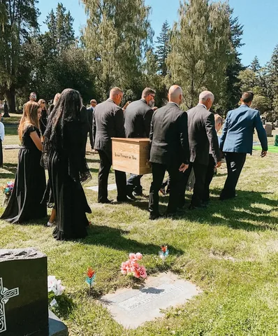 lovekristinenicole Instagram post about Widowhood and grief