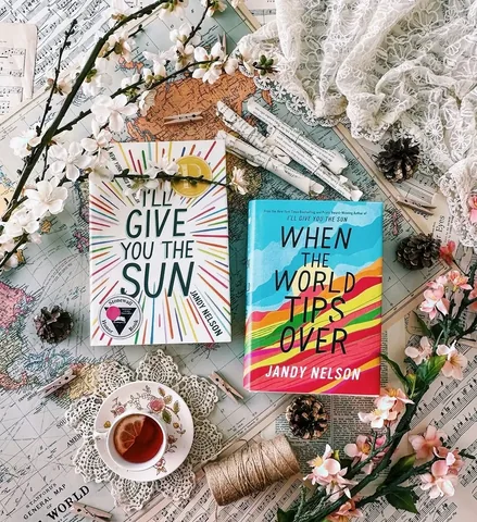 lovelybookishbelle Instagram post about Rereading books