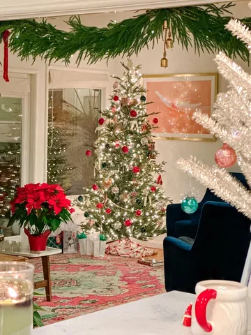 lovelyindeed Instagram post about Christmas greeting