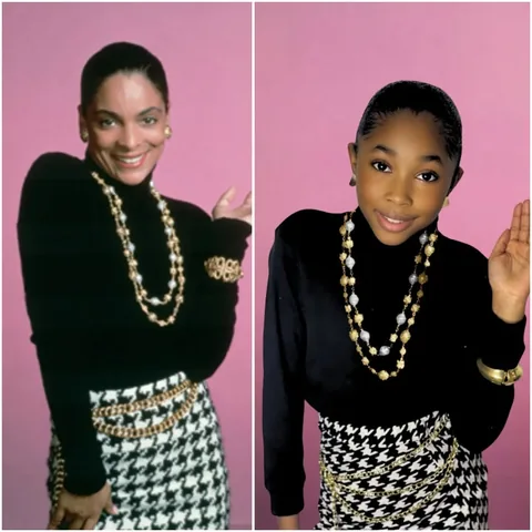 lovemilanbrielle Instagram post about Television nostalgia