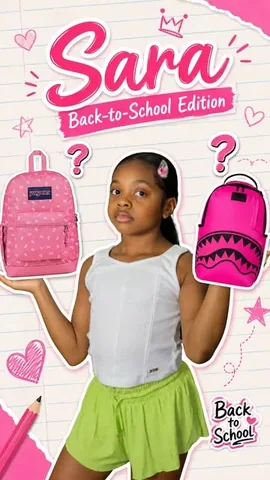 lovemilanmarie Instagram post about Back to school backpacks