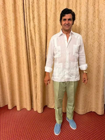 luca_rubinacci Instagram post about Handmade Guayabera