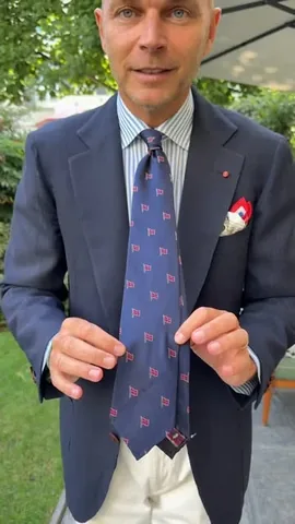 luca_rubinacci Instagram post about Yacht club dress