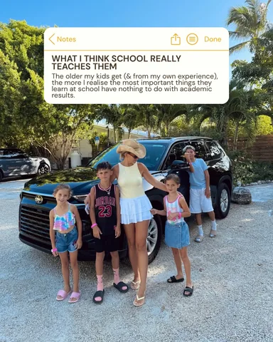 lucyjessicacarter Instagram post about Parenthood and education