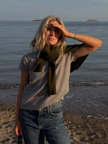 lucywilliams02 Instagram post about Marks & Spencer summer fashion
