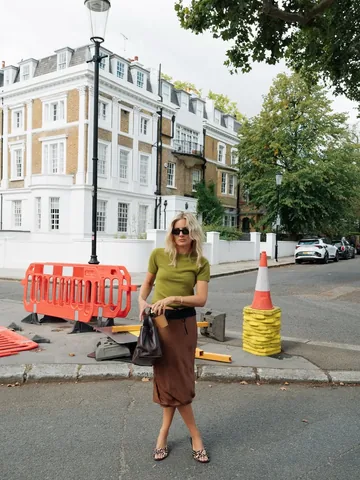 lucywilliams02 Instagram post about Staud pop up visit