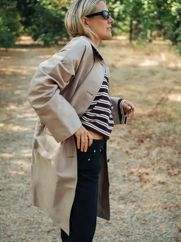 lucywilliams02 Instagram post about Barbour autumn outfit