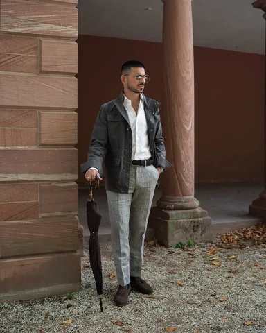 luigi_antonica Instagram post about Transitional menswear