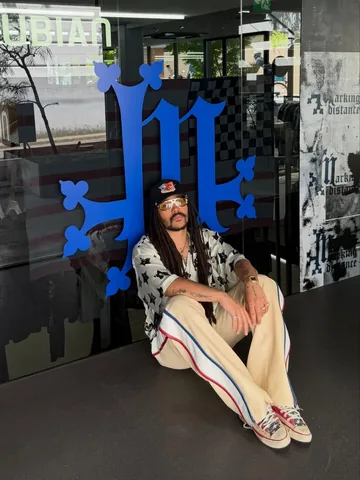 lukasabbat Instagram post about Fashion pop up event