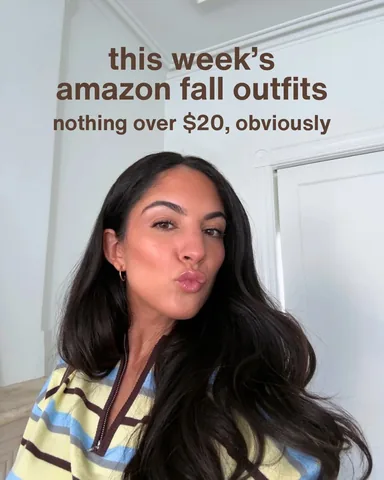 luluprime_ Instagram post about Affordable Amazon fall outfits