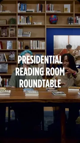 lupita.reads Instagram post about President’s Reading Room roundtable
