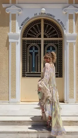 lydiabright Instagram post about Mediterranean cruise travel