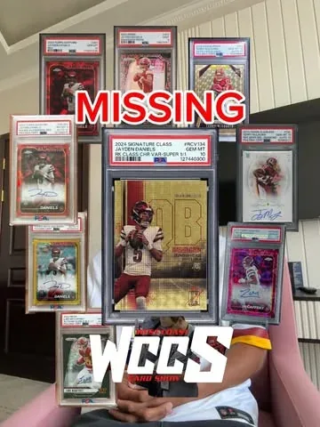 lylebeniga Instagram post about Stolen trading cards