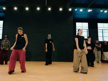 lylebeniga Instagram post about Dance rehearsal