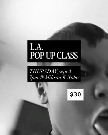 lylebeniga Instagram post about Dance class promotion