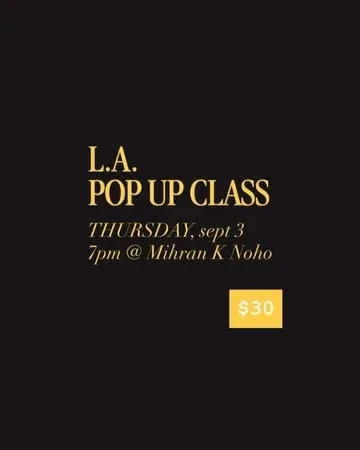 lylebeniga Instagram post about Dance class promotion