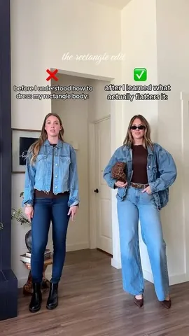 macymalonee Instagram post about Wide leg jeans styling