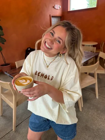 maddiee_joy Instagram post about Coffee shop atmosphere