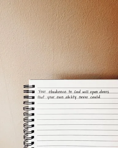 maddiee_joy Instagram post about Christian obedience