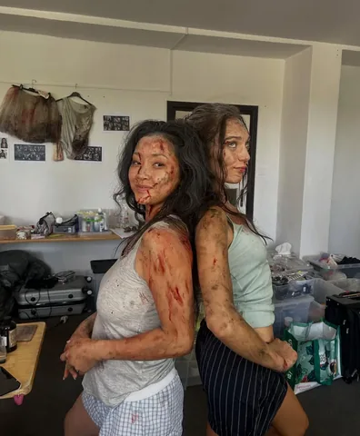 maddieziegler Instagram post about Pretty Lethal behind the scenes