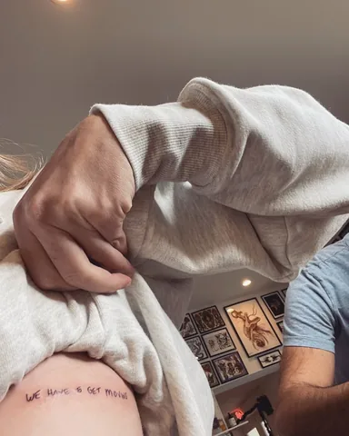 maddynf Instagram post about Meaningful memorial tattoo