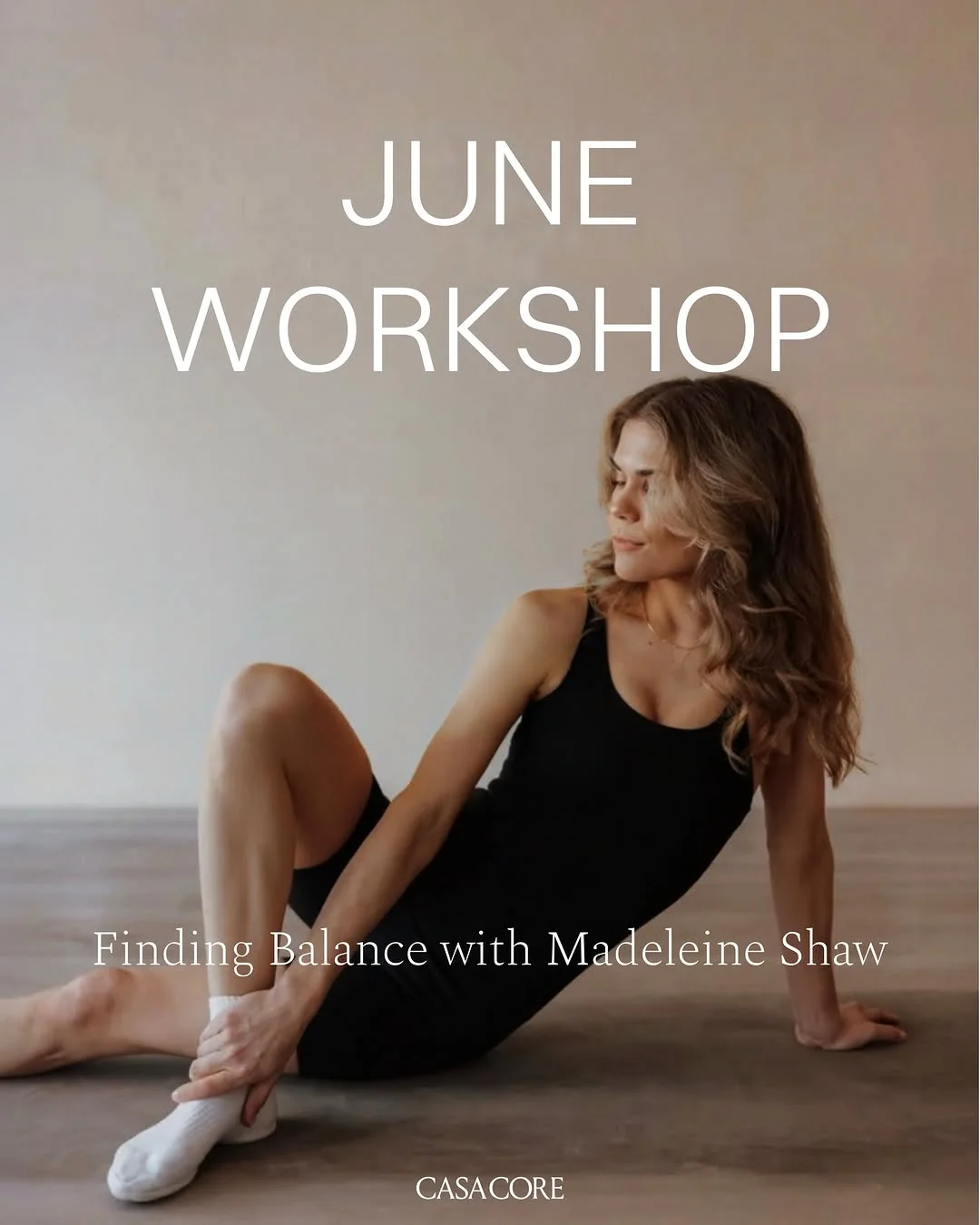 madeleine_shaw_ Instagram post about Wellness workshop