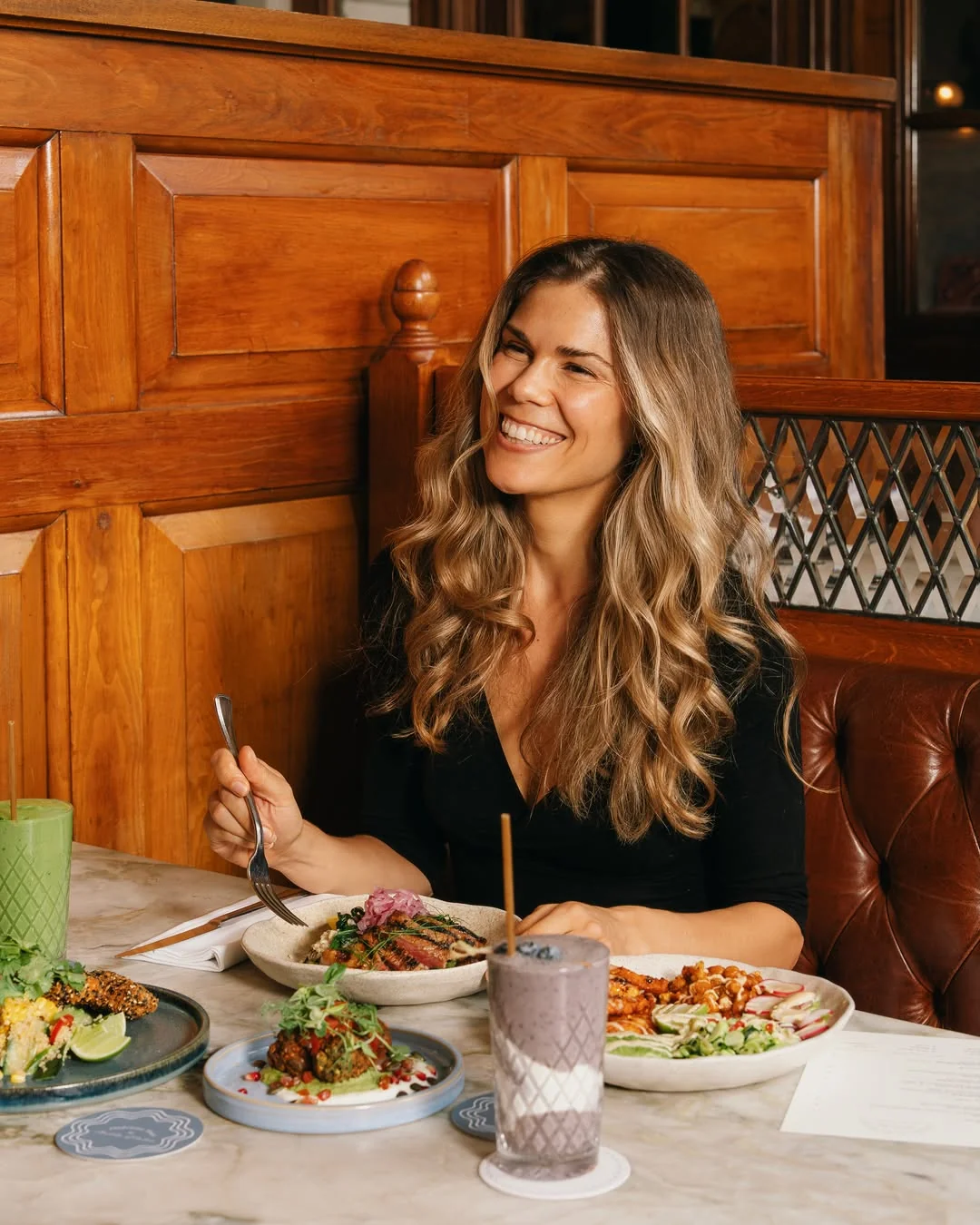 madeleine_shaw_ Instagram post about Restaurant menu promotion