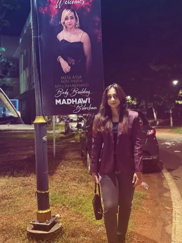 madhawibilochan Instagram post about Sports event