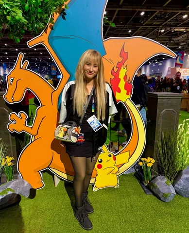 magicmakeskate Instagram post about Pokémon announcements and event attendance