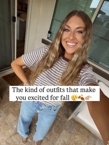 makennachristinexo Instagram post about Early fall outfits