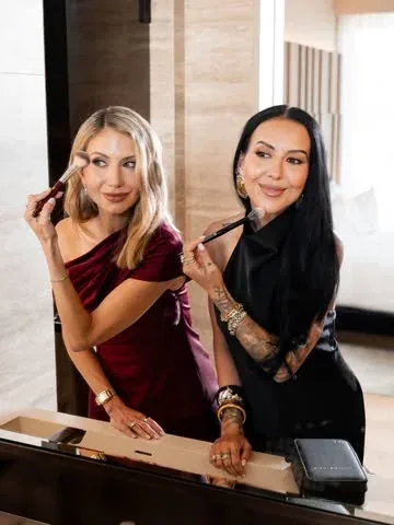makeupbynikkilarose Instagram post about Beauty product launch
