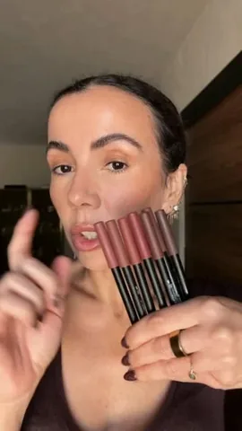 makeupsessions Instagram post about Lip liner swatches
