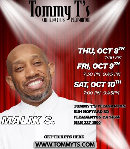 malikscomedy Instagram post about Stand up comedy event