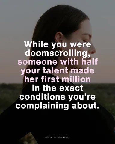 manifestationbabe Instagram post about Entrepreneurship