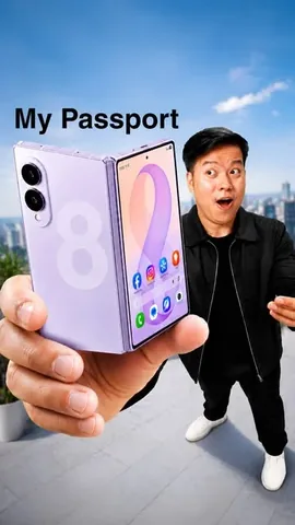 manojsaru Instagram post about Samsung Galaxy Z Fold 8 unboxing