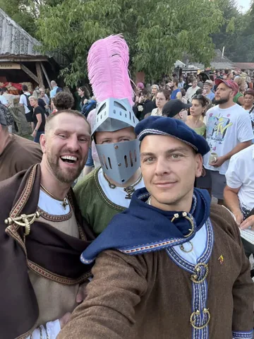 mantaskatleris Instagram post about Kaltenbergo riterių turnyras