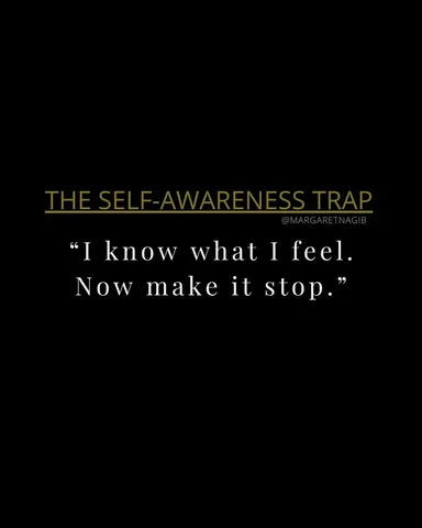 margaretnagib Instagram post about Emotional acceptance