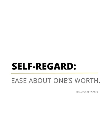 margaretnagib Instagram post about Self worth