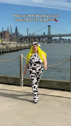 margieplus Instagram post about Plus size fashion representation