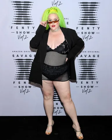 margieplus Instagram post about Savage X Fenty Show