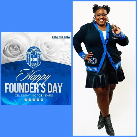 mariahjaythemodel Instagram post about Sorority anniversary