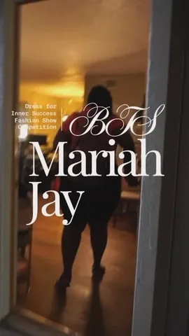 mariahjaythemodel Instagram post about Fashion show preparation