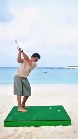marianodivaio Instagram post about Golf entertainment