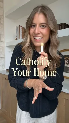 mari.c.wagner Instagram post about Catholic home life