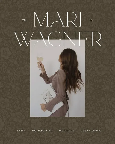 mari.c.wagner Instagram post about Christian lifestyle
