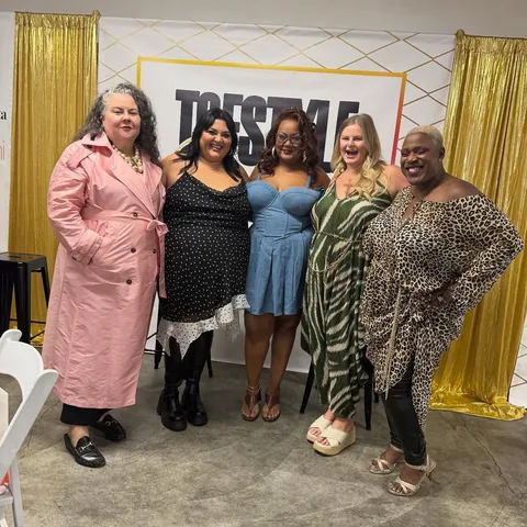 mariedenee Instagram post about TCF Style Brunch community