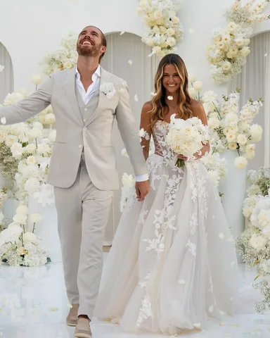 mariefeandjakesnow Instagram post about Wedding anniversary
