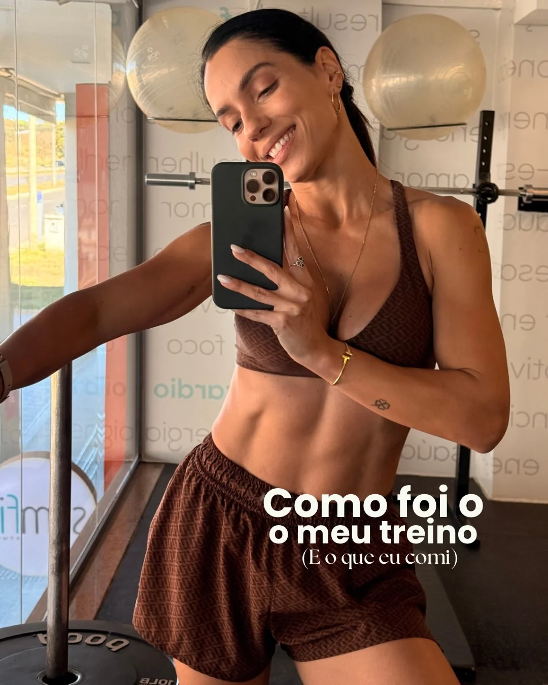 mari_nobrega_ Instagram post about Rotina fitness e suplementação