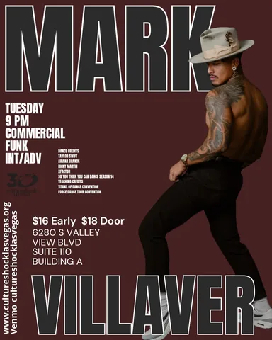 markvillaver Instagram post about Dance class announcement